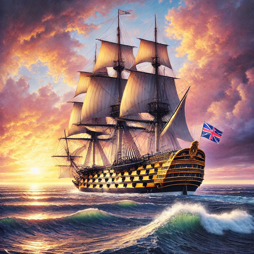 Painting HMS Victory