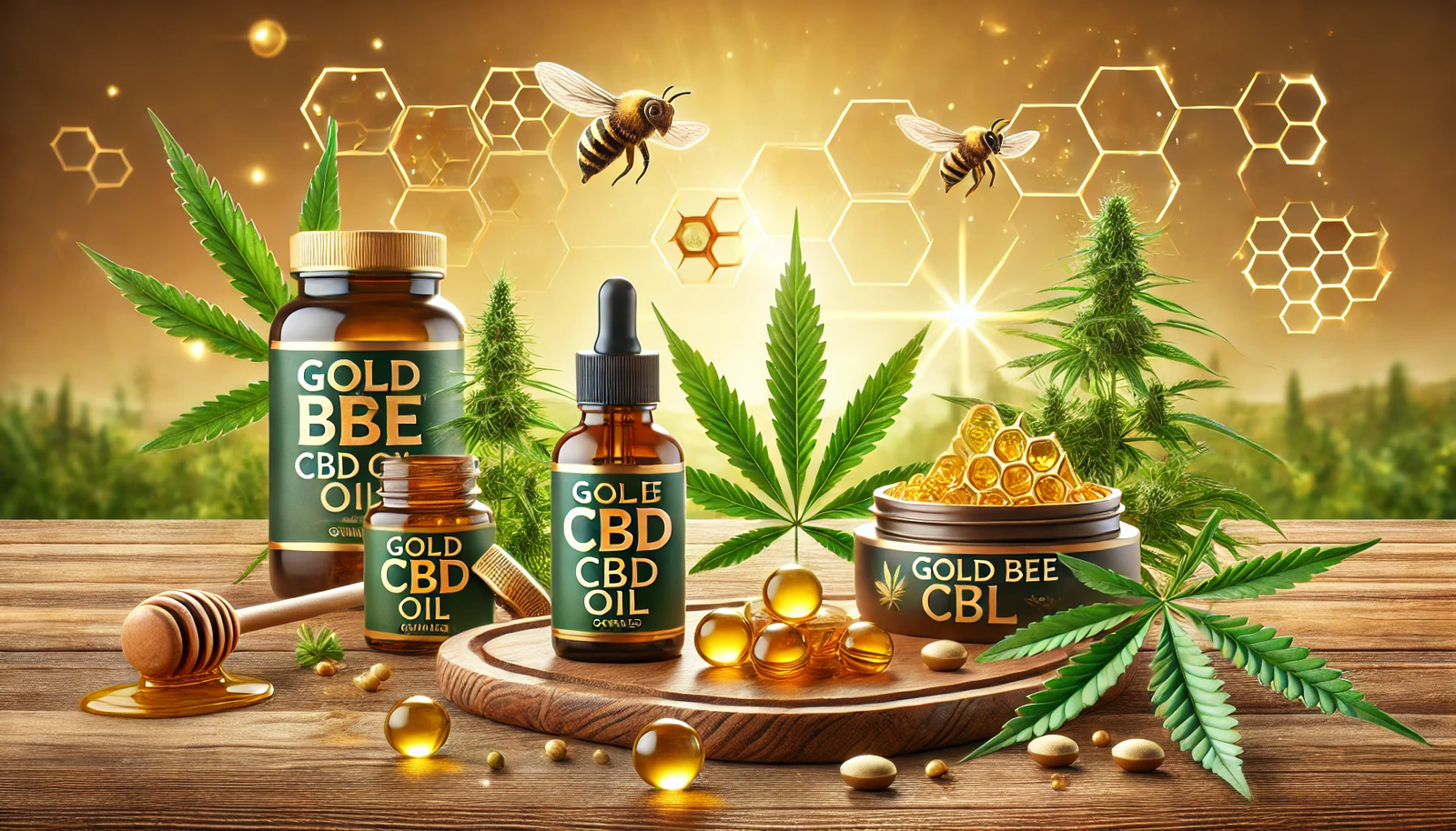 Gold Bee CBD Products